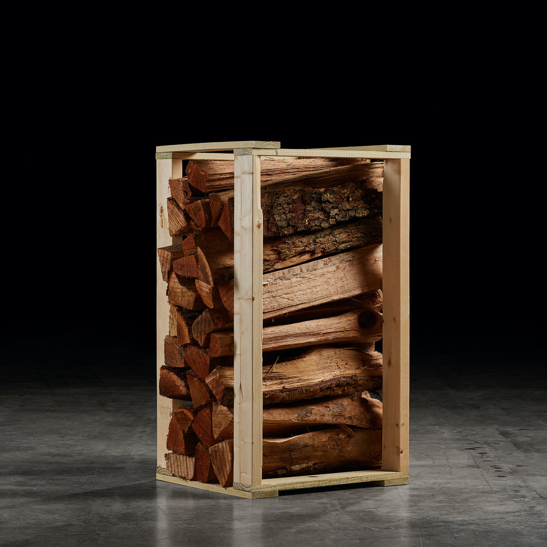 30" Length Oak Firewood Rack