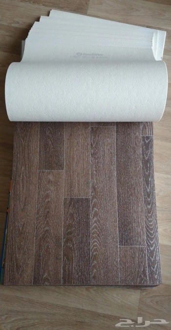 مشمع أرضيات خشبي