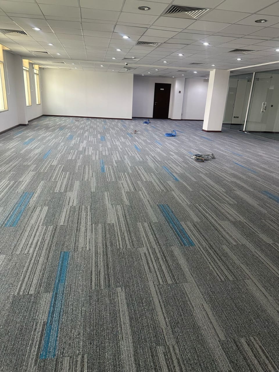 कार्पेटेड ऑफिस स्पेस