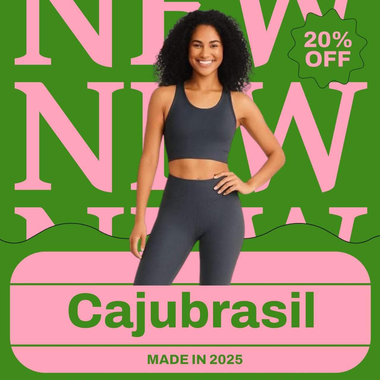 Conjunto TOP whit Calça legging 