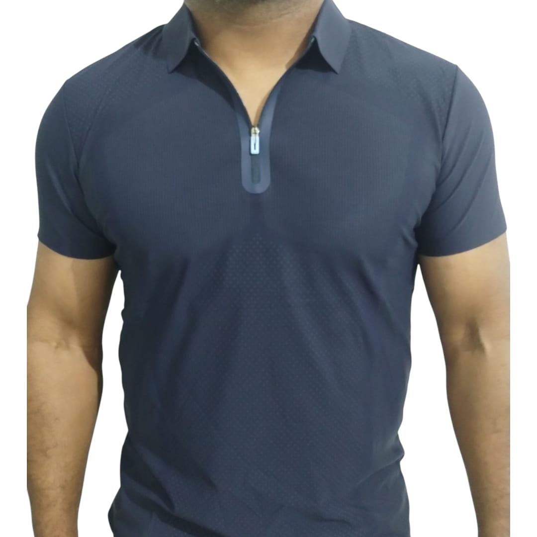 Camiseta Polo Masculina/ZIPER