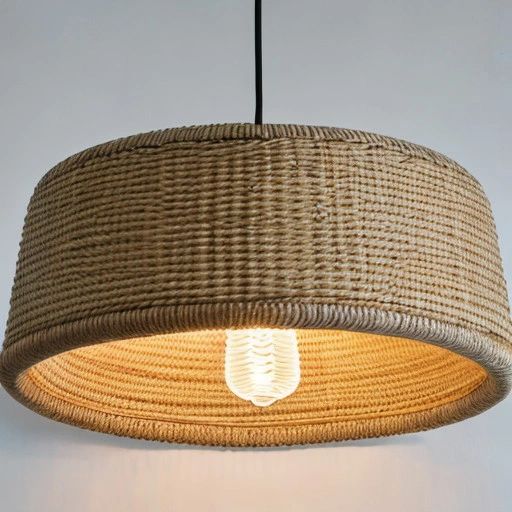 Woven Rattan Pendant Lamp