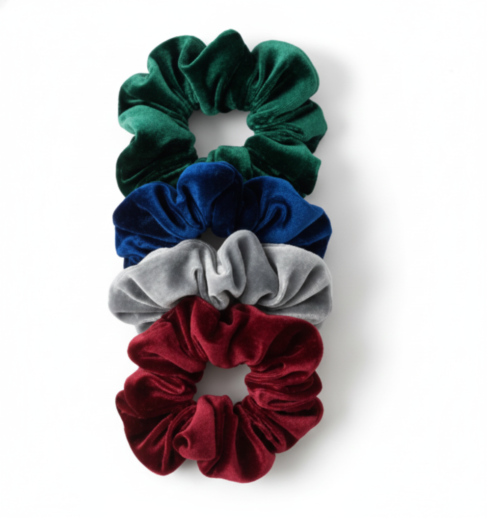 Velvet Scrunchie Set