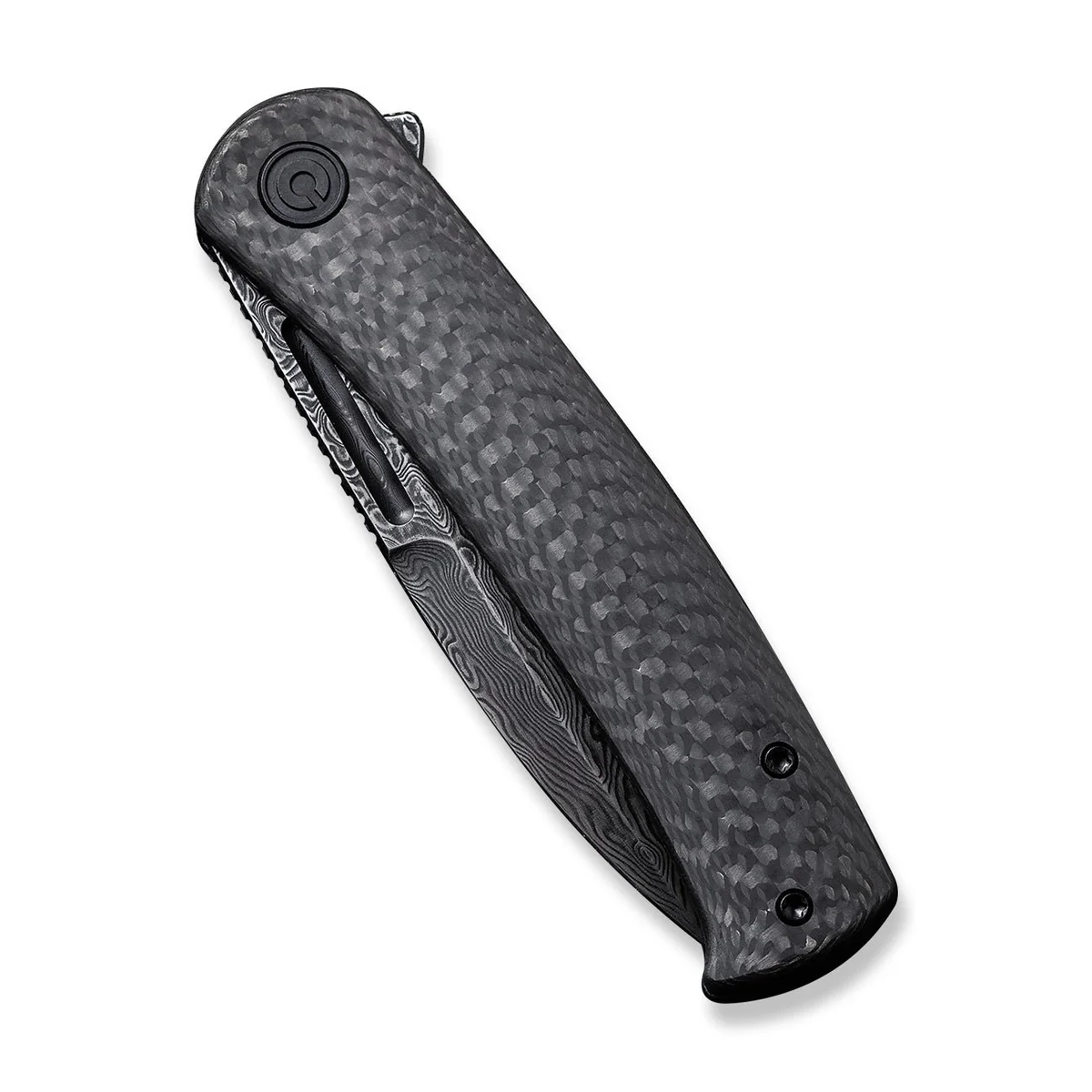 CIVIVI Cetos Flipper Knife Carbon Fiber & Stainless-Steel Handle 