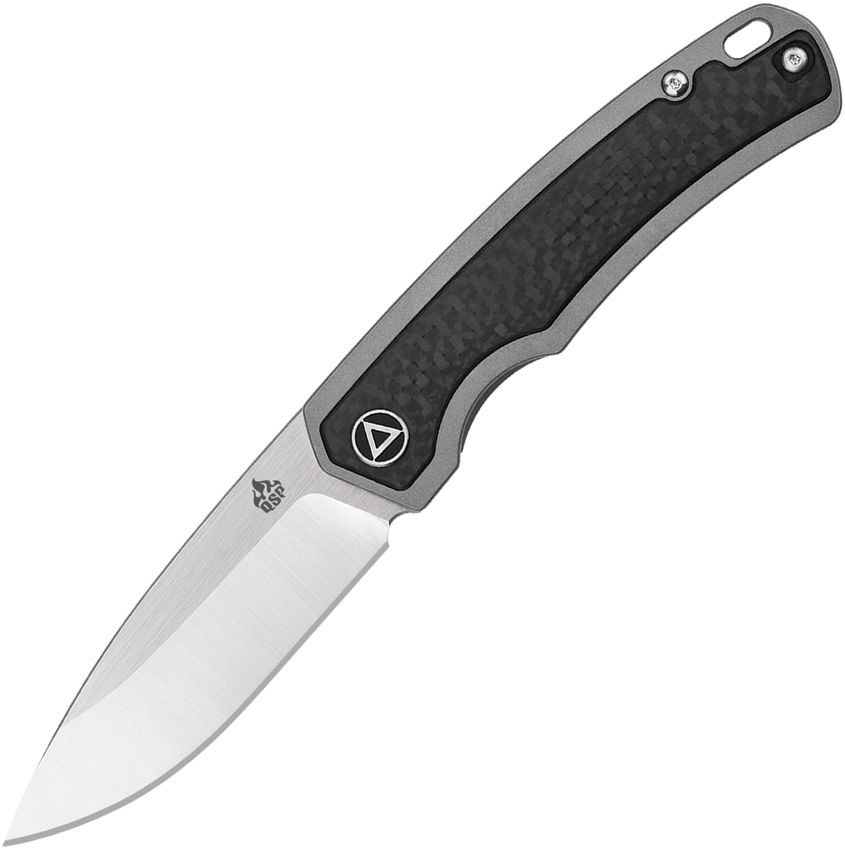 QSP Puffin Frame Lock Pocket Knife CPM S35VN Blade 