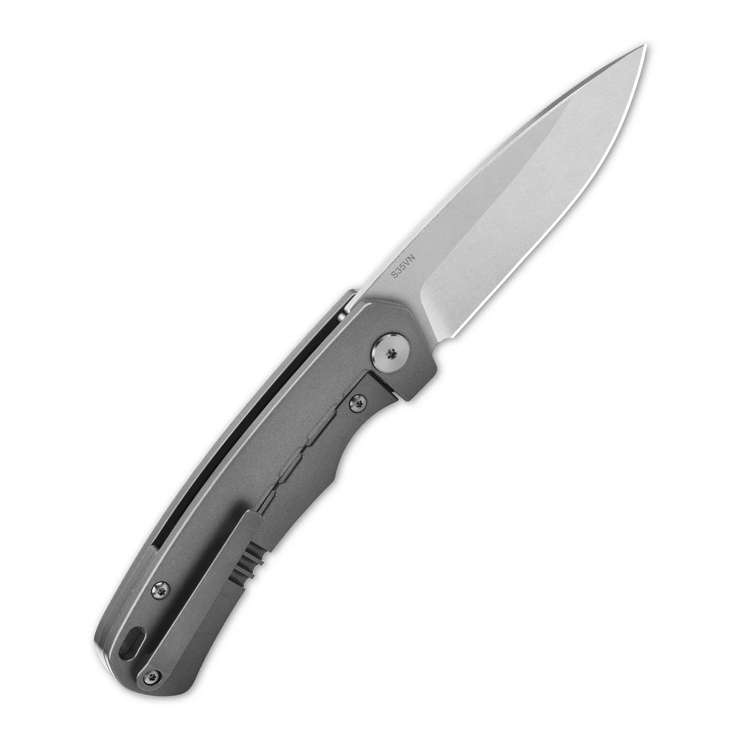 QSP Puffin Frame Lock Pocket Knife CPM S35VN Blade 