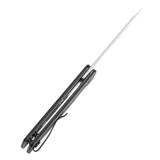 Tenable Anomaly Folding Knife Black G10 Handle (3.14'' Stonewashed Nitro-V Tanto Blade) 