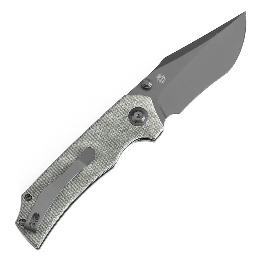 Tenable Fermi Folding Knife  (3.11'' Grey TiCn Coated 14C28N Blade) 