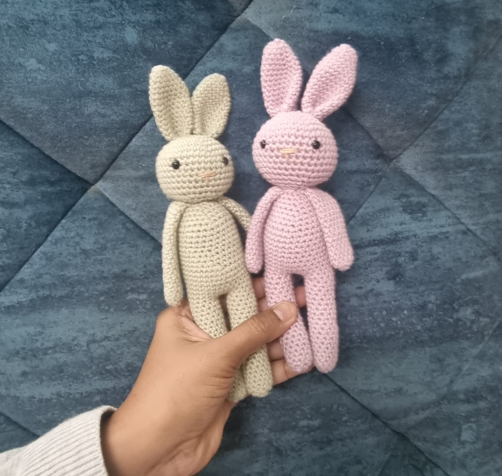 Handmade Crochet Bunny Dolls