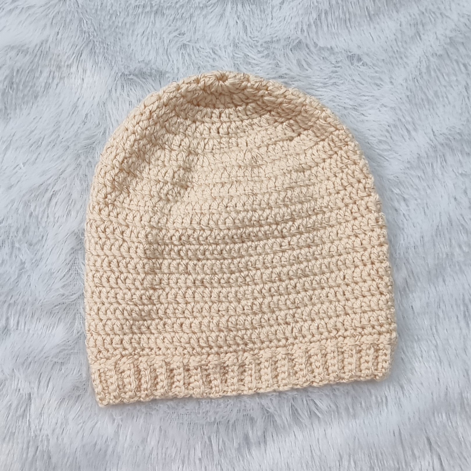 Handmade crochet beanie