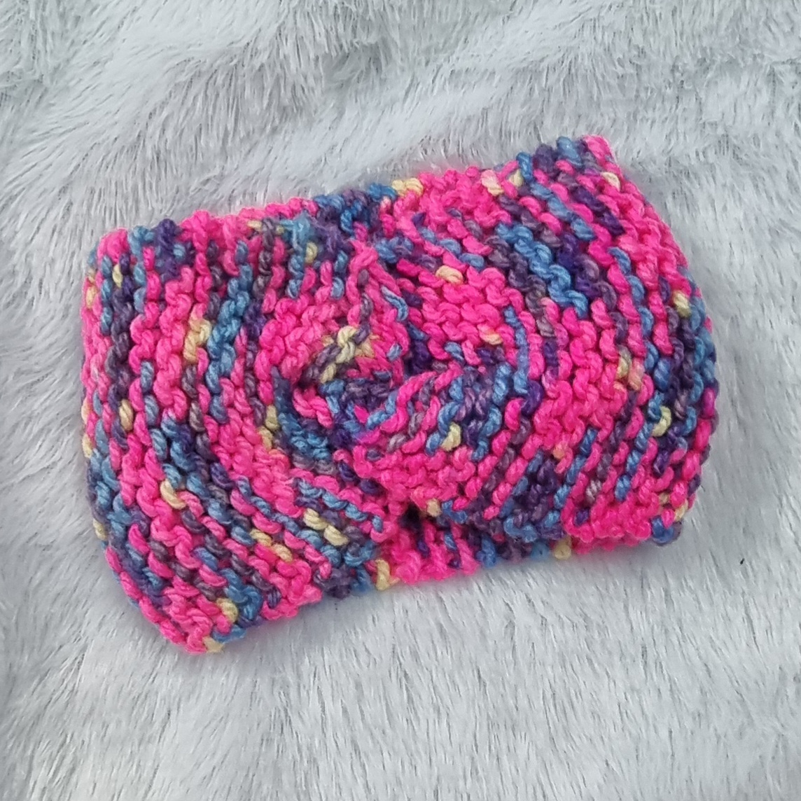 Handmade Knitted Colourfull Ear Warmer