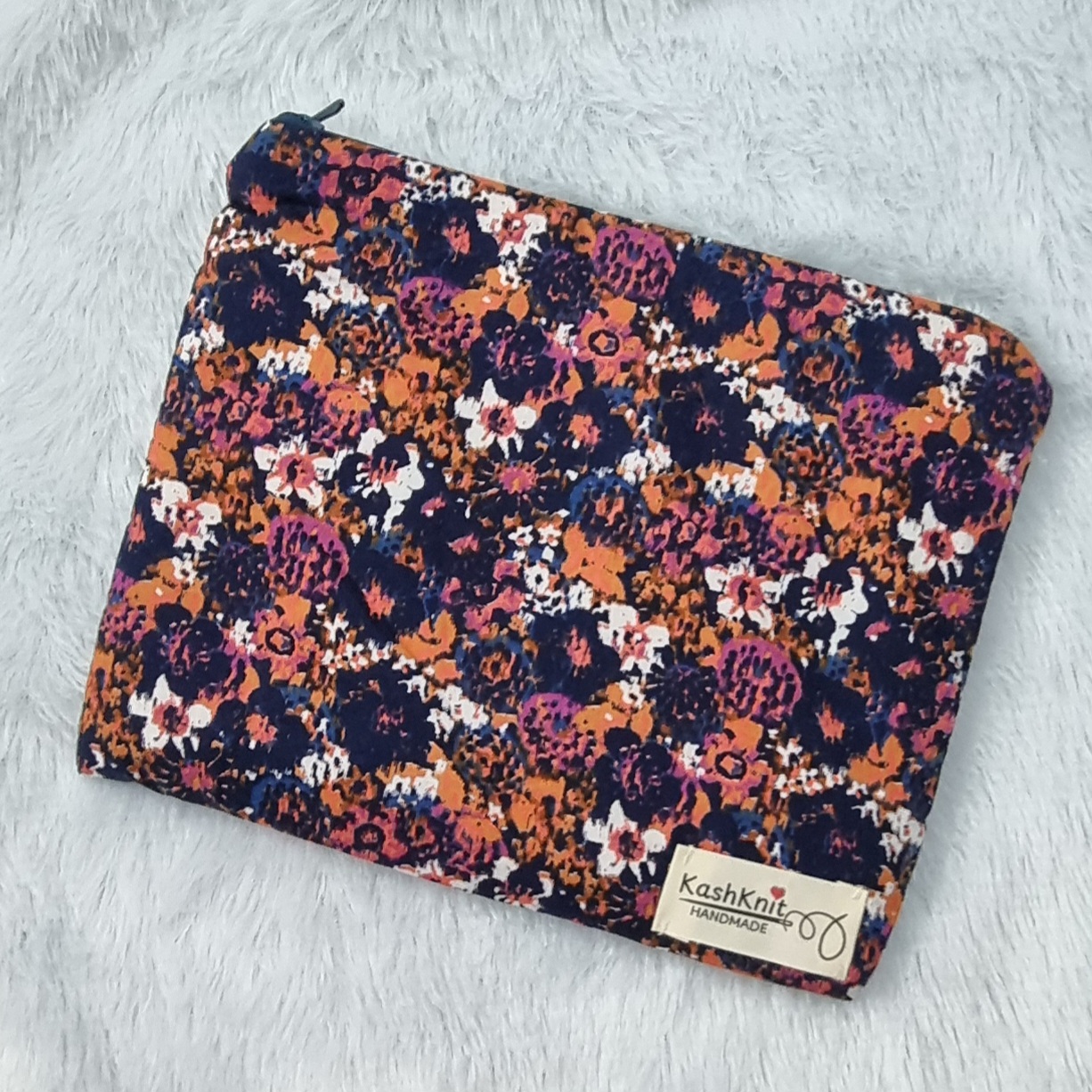 Floral Handmade Fabric Pouch