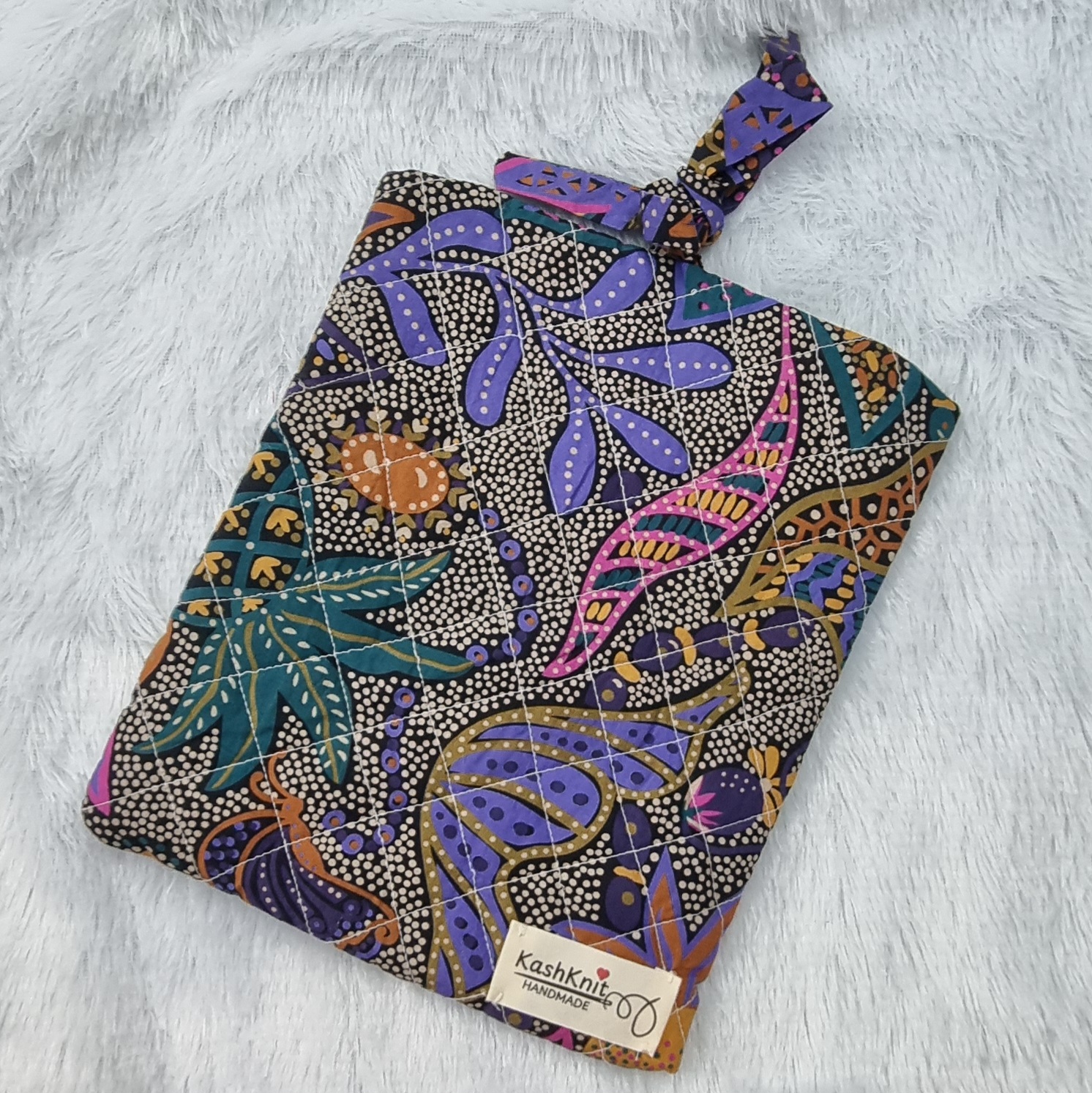 Batik Fabric Book Cover