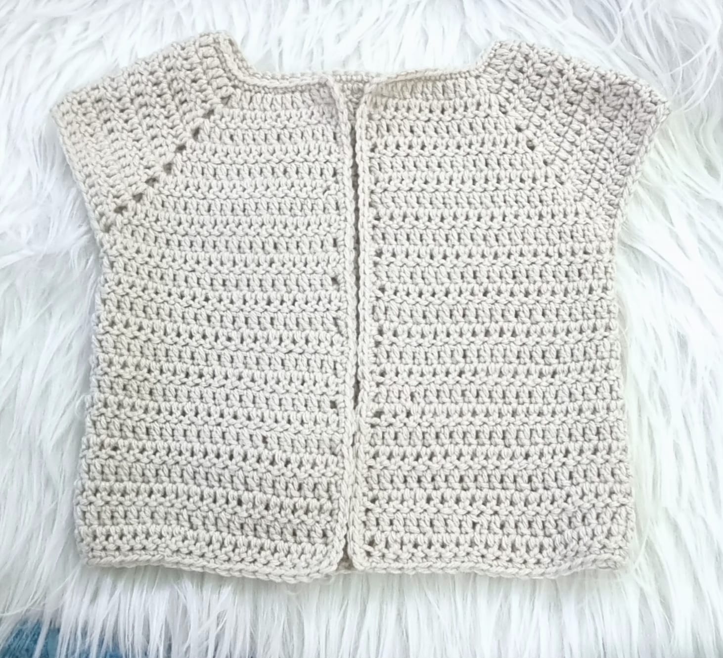 Handmade Crochet Baby Vest
