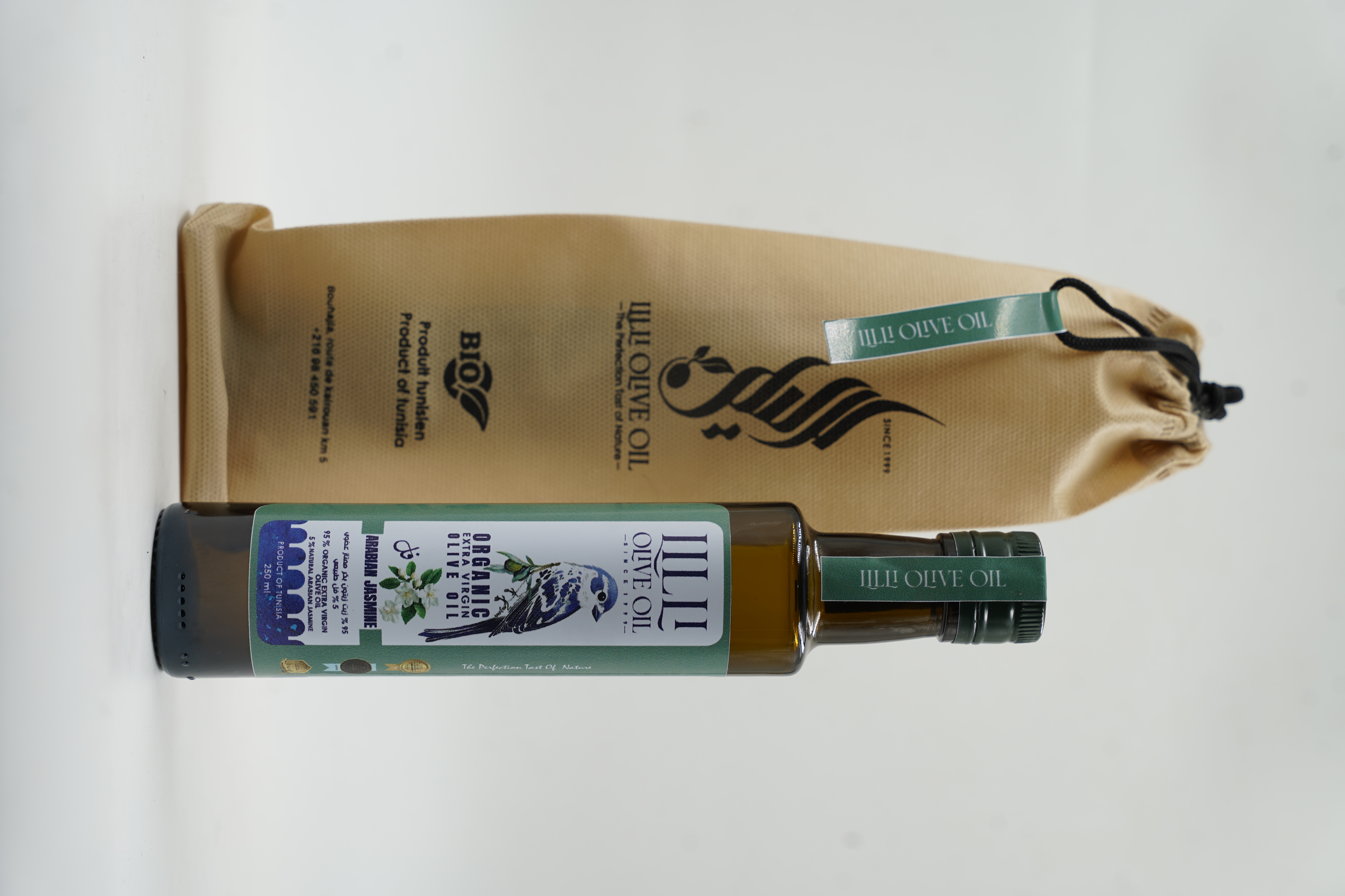 Huile d'olive biologique fleur de jasmin d'Arabie