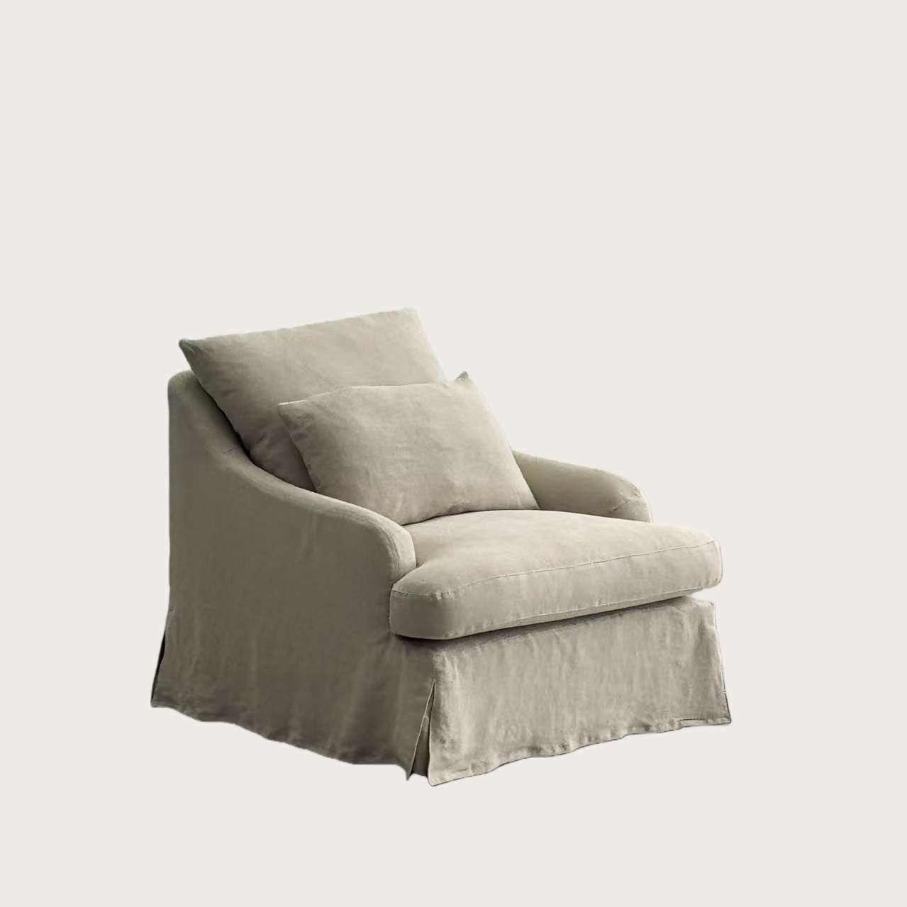 Oliver armchair - Nature