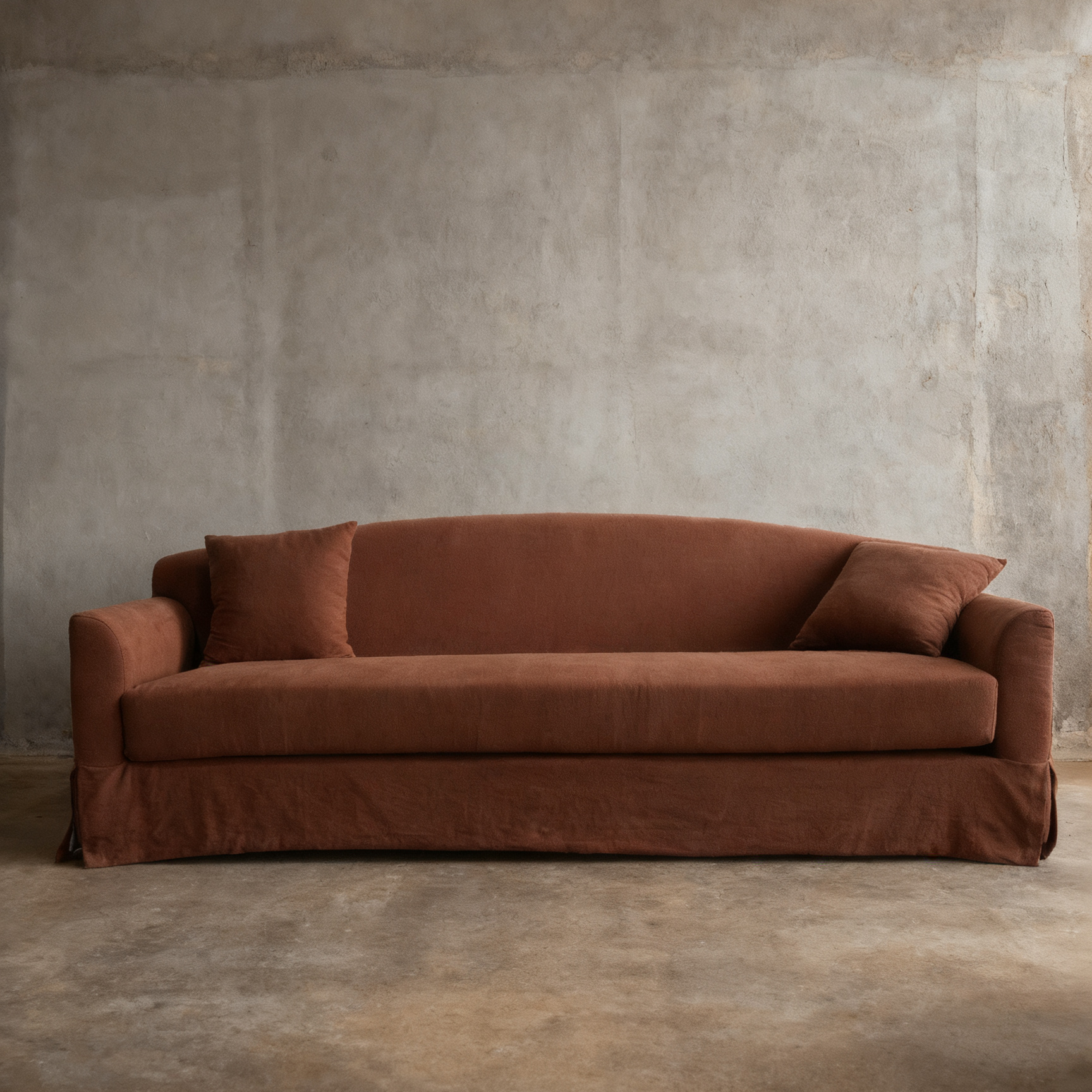 Camel Back Sofa