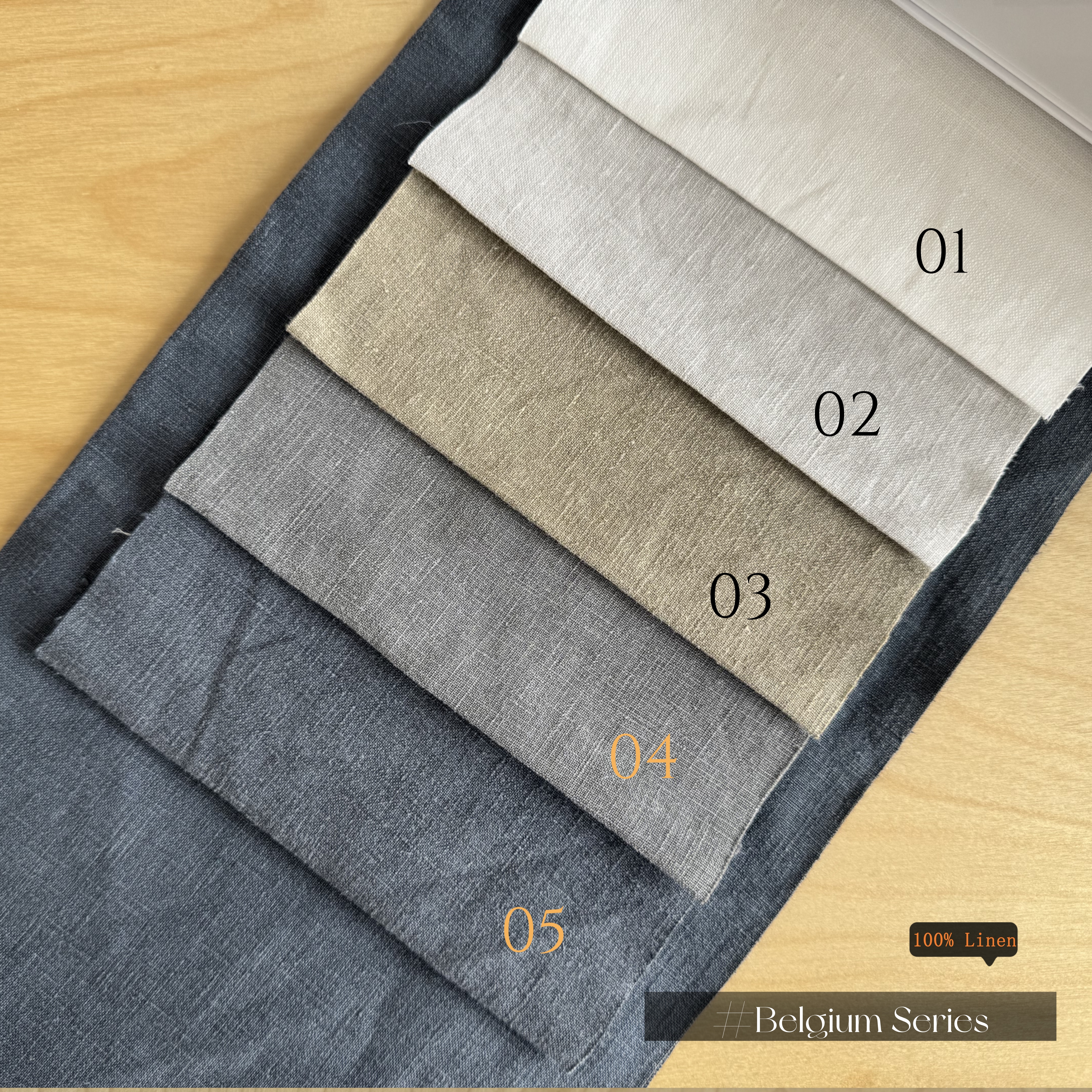 Pure Linen-# Belgium Series