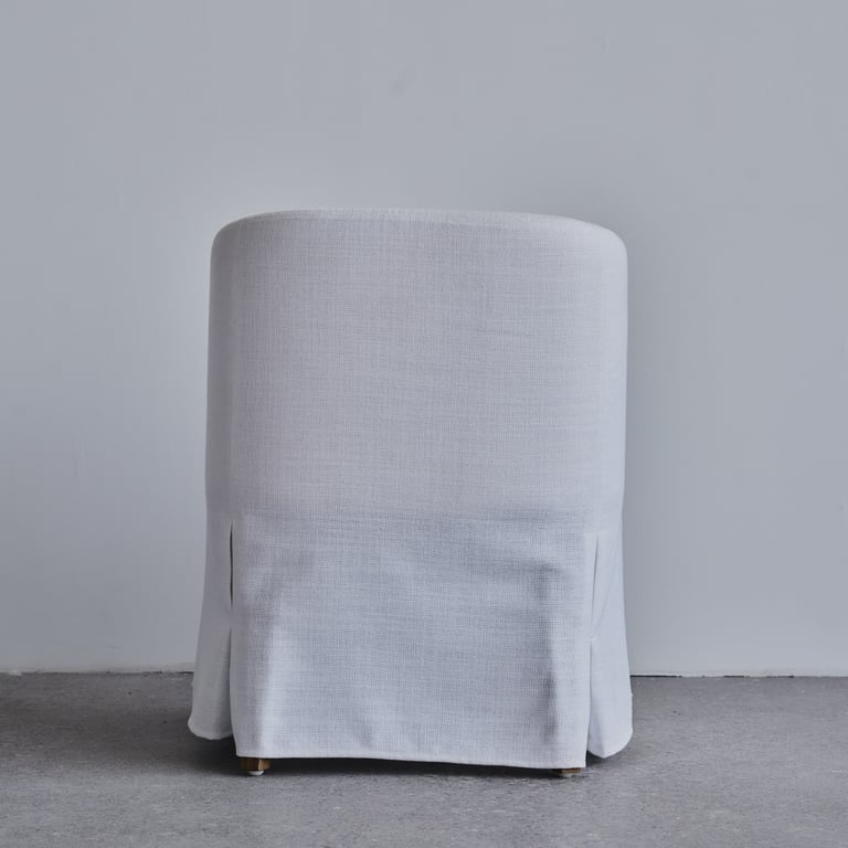 Novia SLOPE SKIRTED SLIPCOVER DINING ARMCHAIR