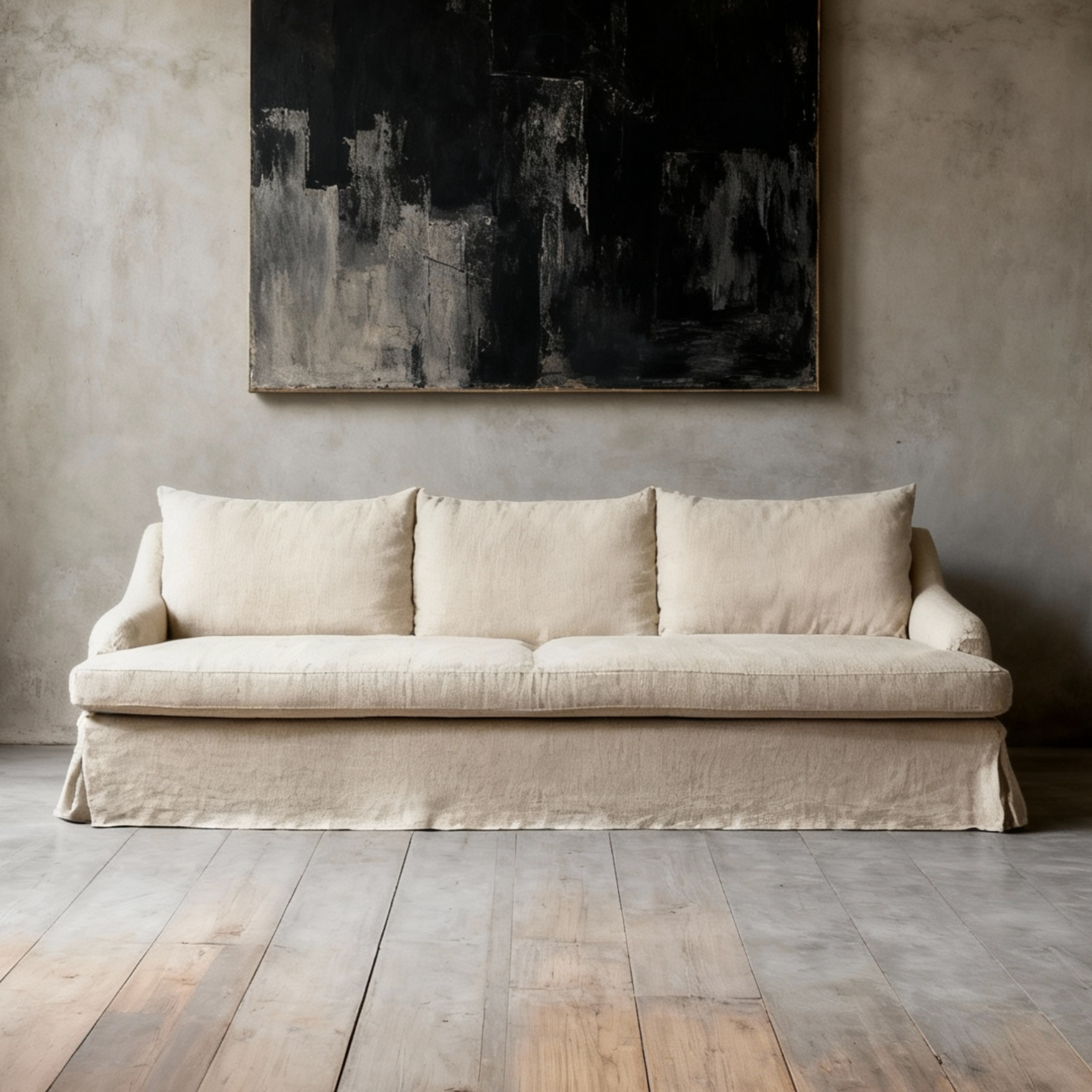 Oliver Sofa - Nature Linen