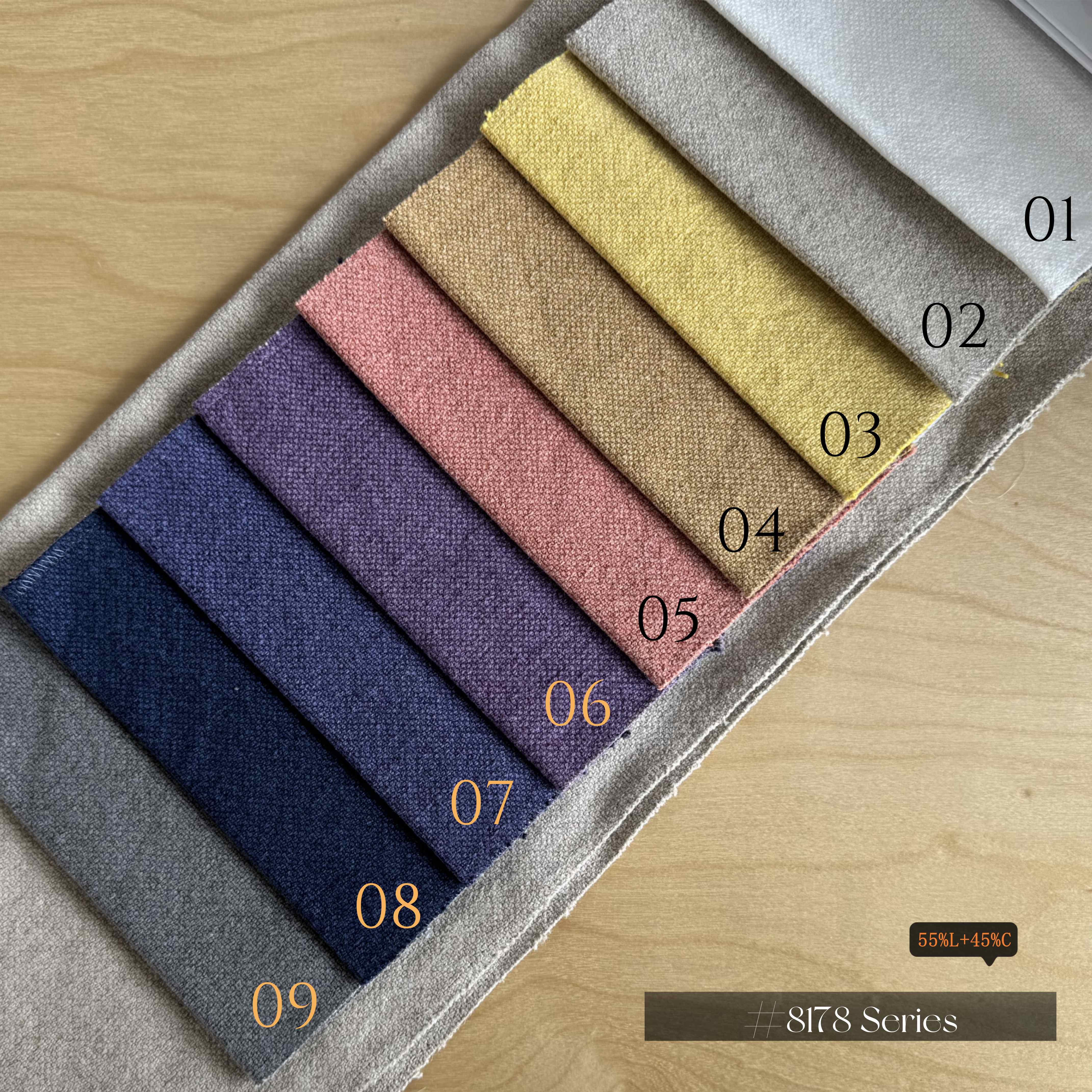 Cotton Linen Blend-# 8178 Series