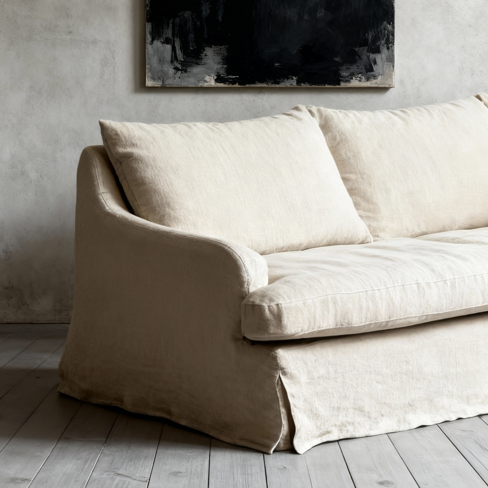 Oliver Sofa - Nature Linen