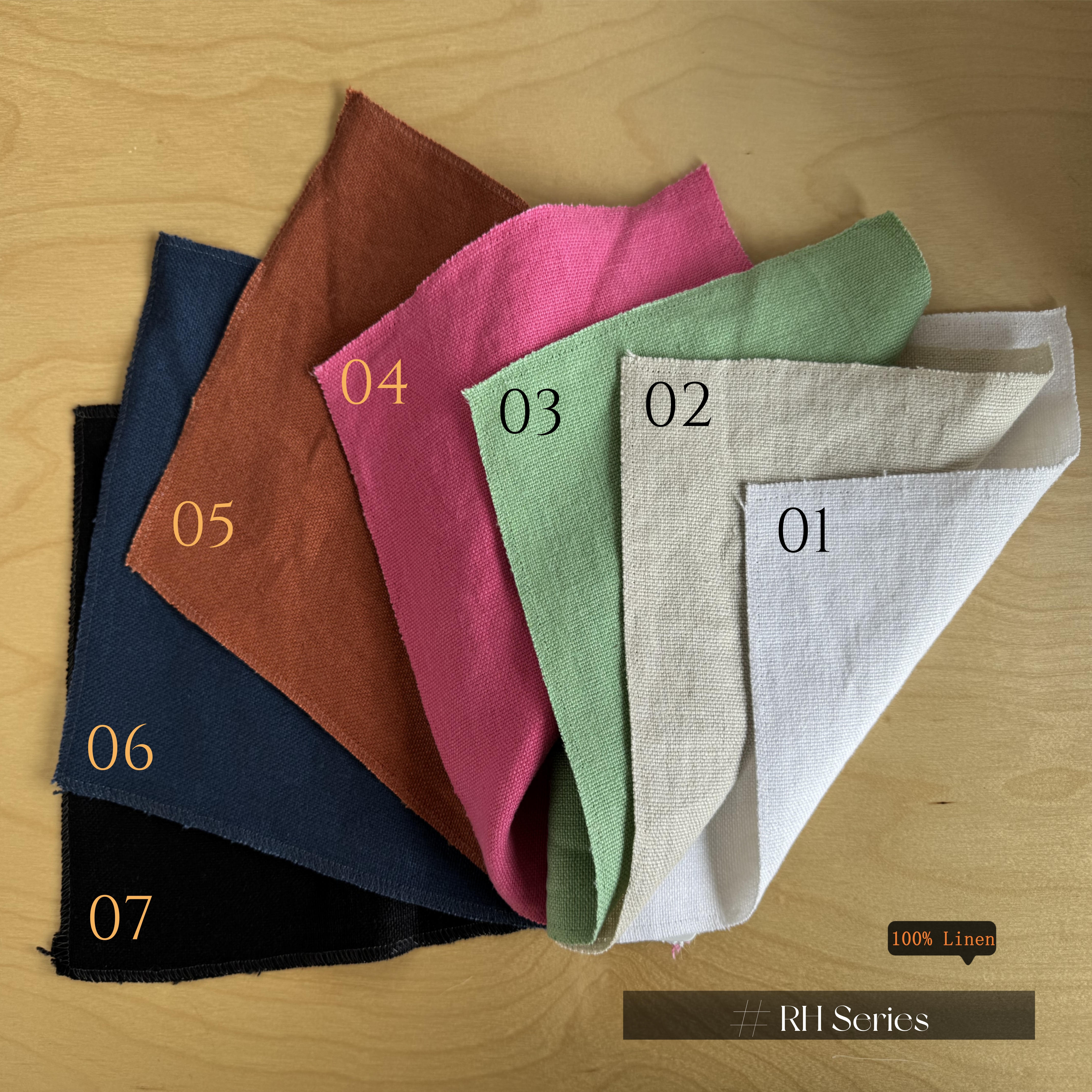 Full Set of Sample Fabrics – including all our fabric swatches  