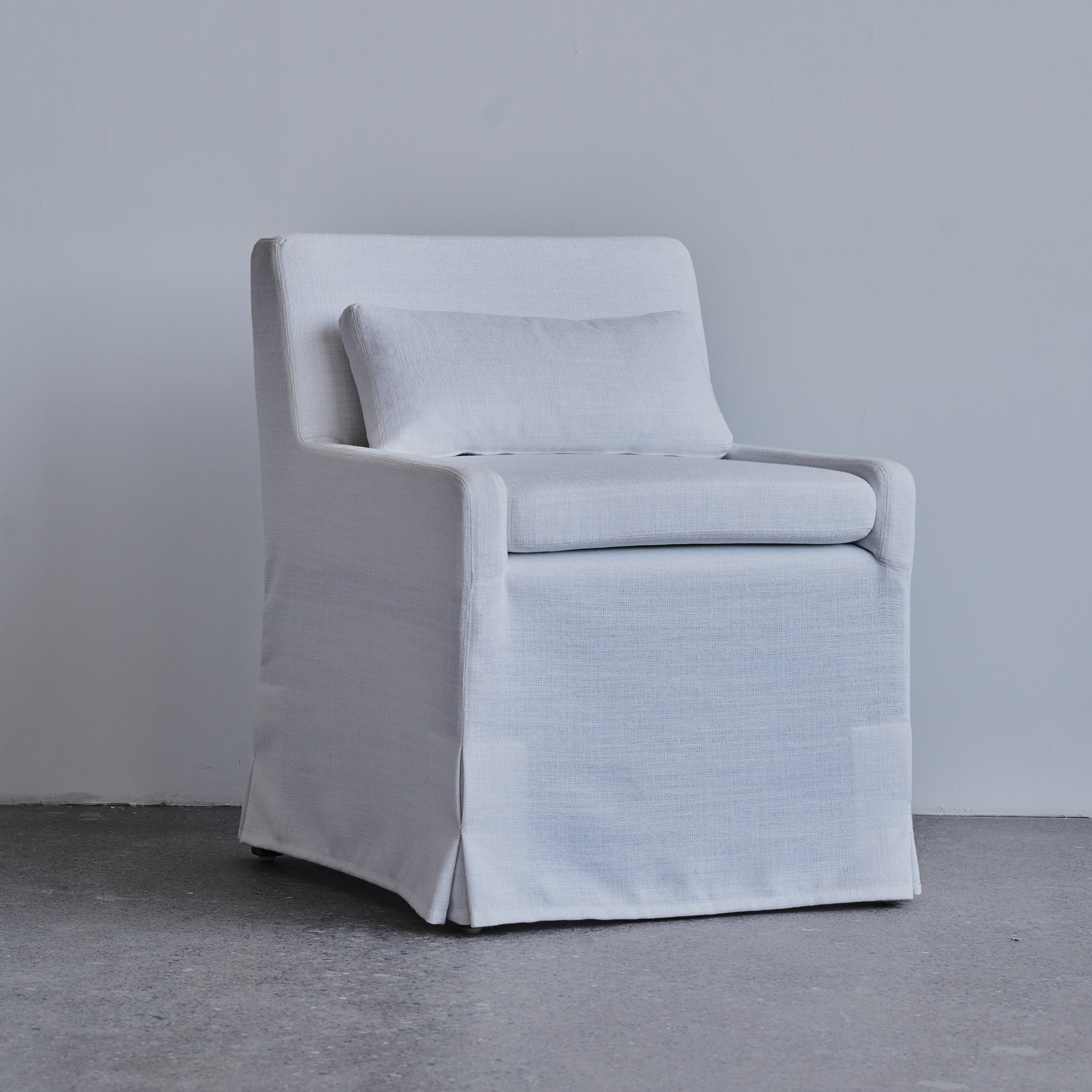 Kalen LINEN SLIPCOVER DINING CHAIR