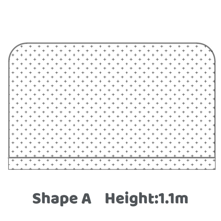 Customizable Headboards-Shape A