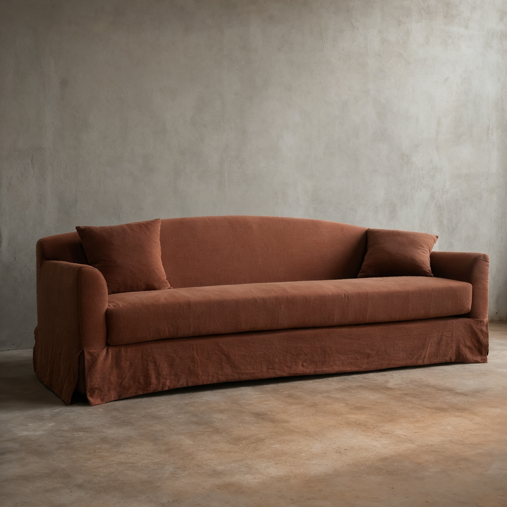 Camel Back Sofa