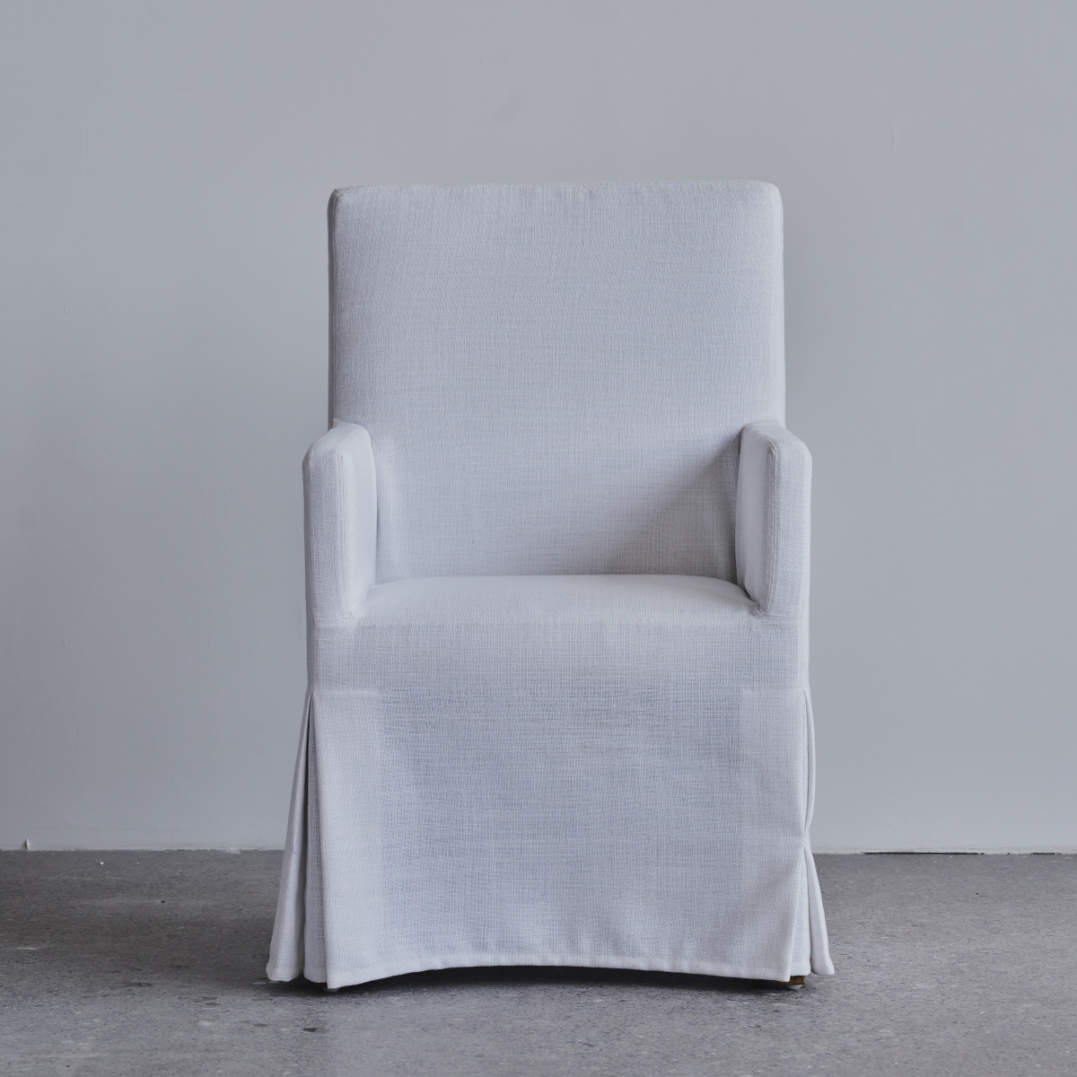 RH-115 SHELTER ARM FABRIC DINING ARMCHAIR