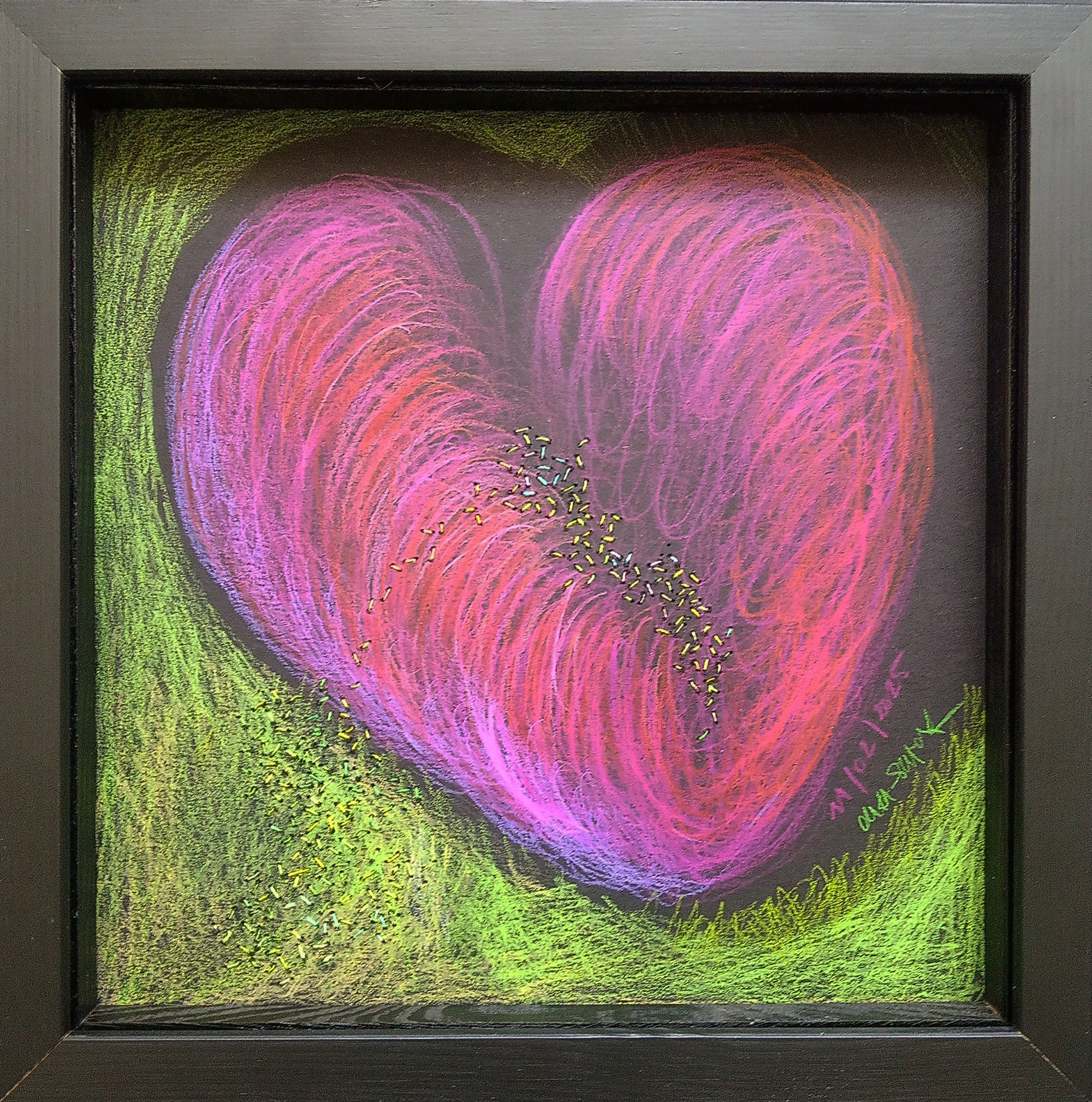 Magenta Heart A vibrant one 2025