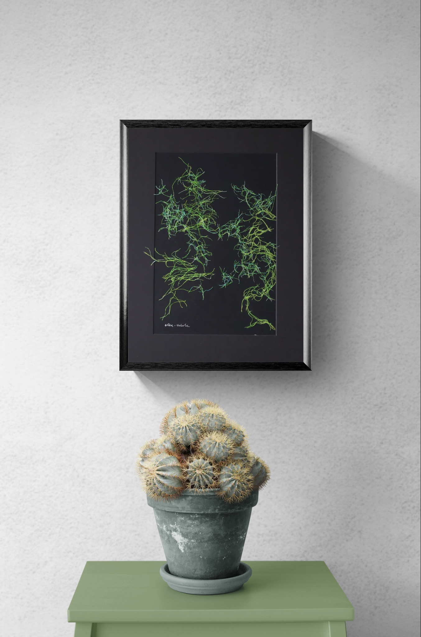 Filiforme Shapes 2025 Triptych