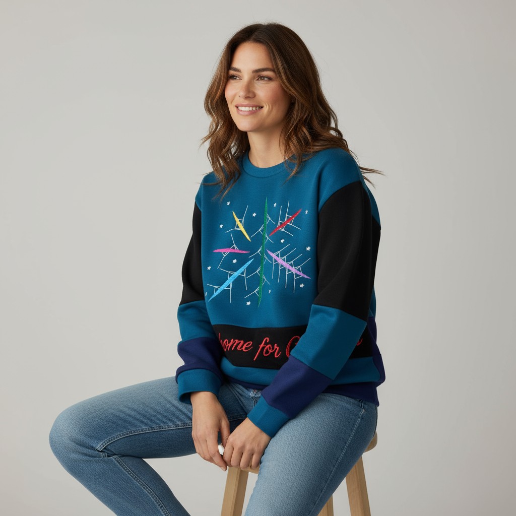 Kalėdinis džemperis - Rowing home for Christmas