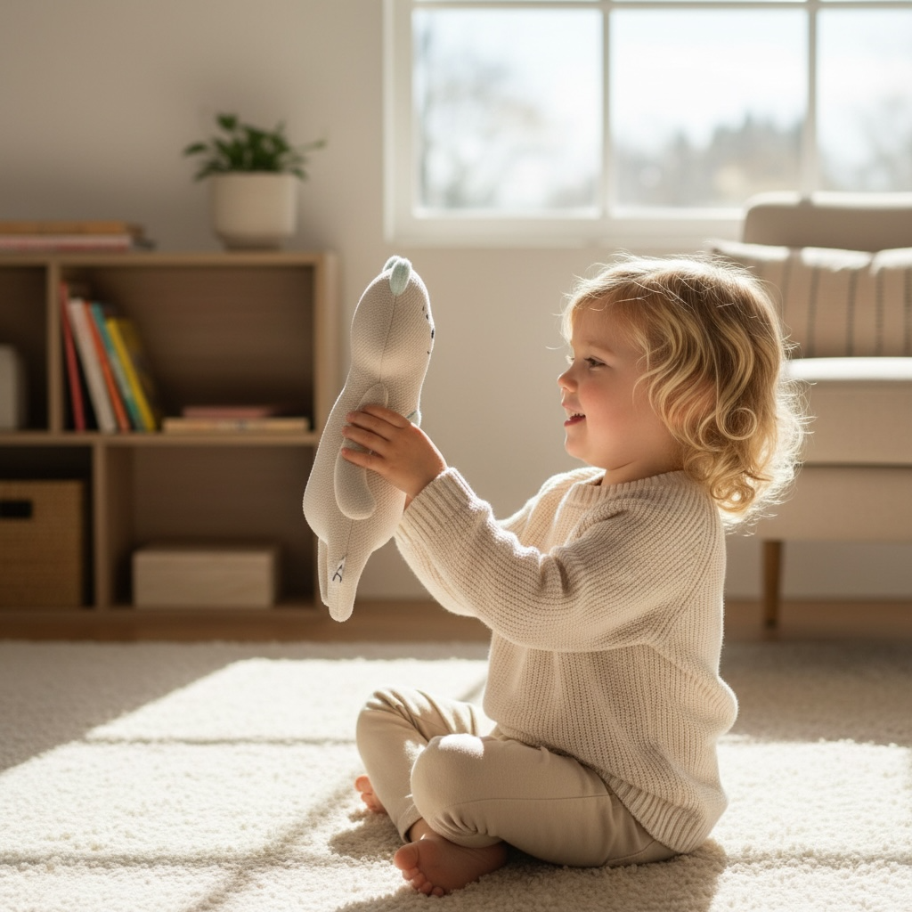 Minkštas žaislas - meškutis-irkluotojas