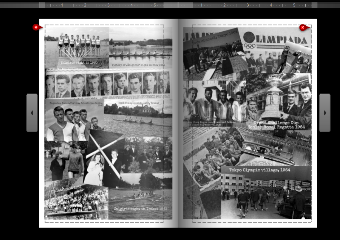 Rowing Through The Barbed Wire Fence. Aut. Rima Karalienė 2017