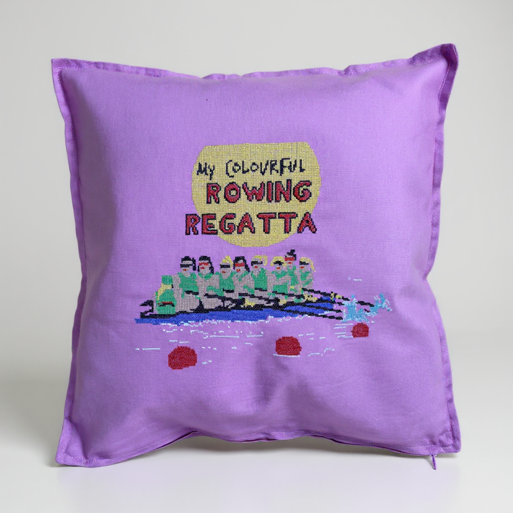 Pagalvės užvalkalas My Colourful Rowing Regatta