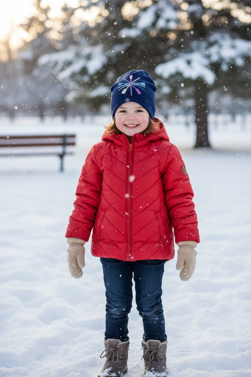 Šilta ir linksma vaikiška kepurė Rowing Star