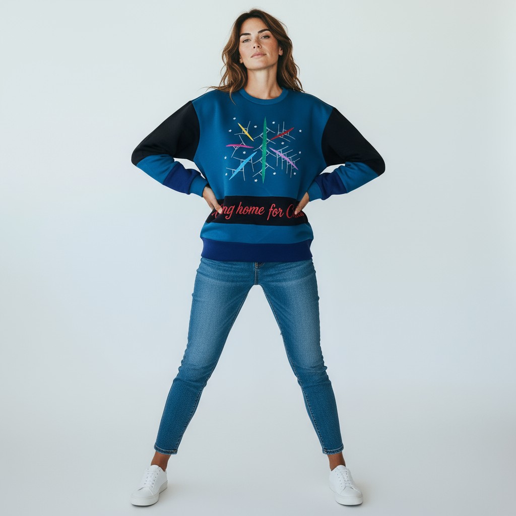 Kalėdinis džemperis - Rowing home for Christmas