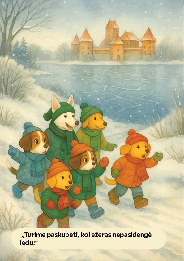 Trakų Kalėdų stebuklas. Aut. Rima Karalienė