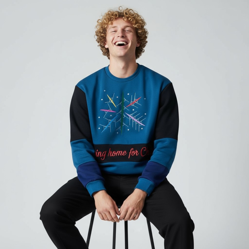 Kalėdinis džemperis - Rowing home for Christmas