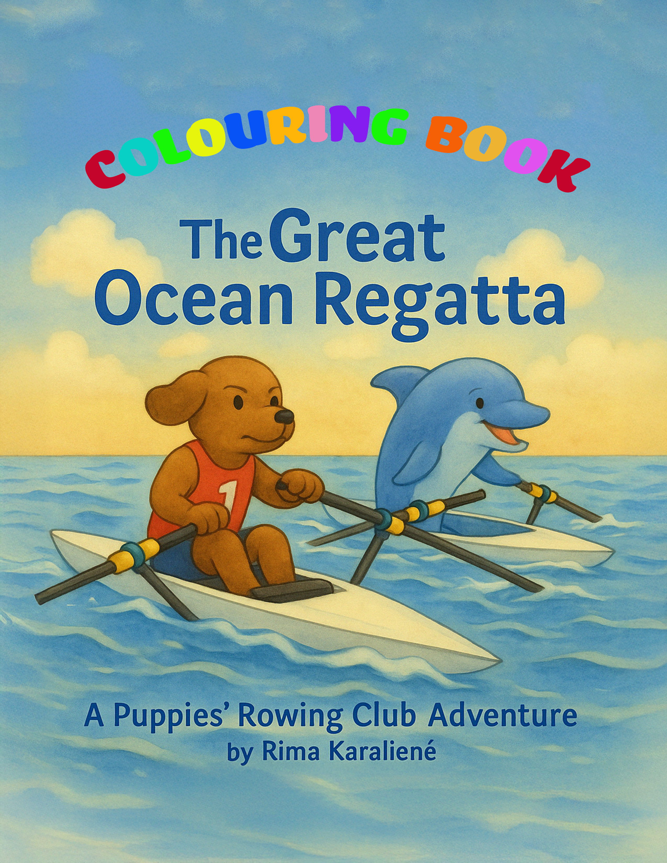 Colouring Book. The Great Ocean Regatta