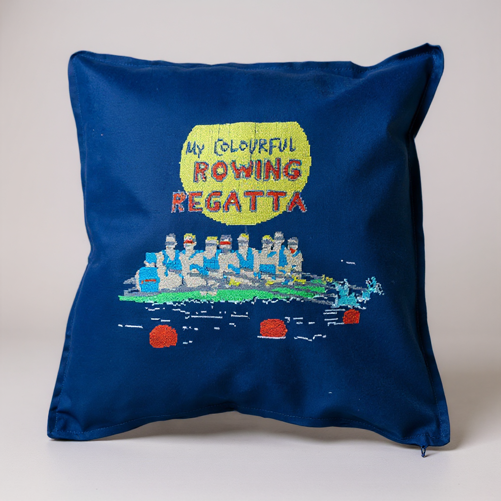 Pagalvės užvalkalas My Colourful Rowing Regatta