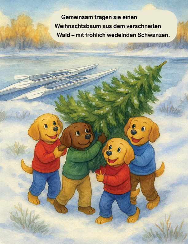 Wie das Rudern Weihnachten rettete