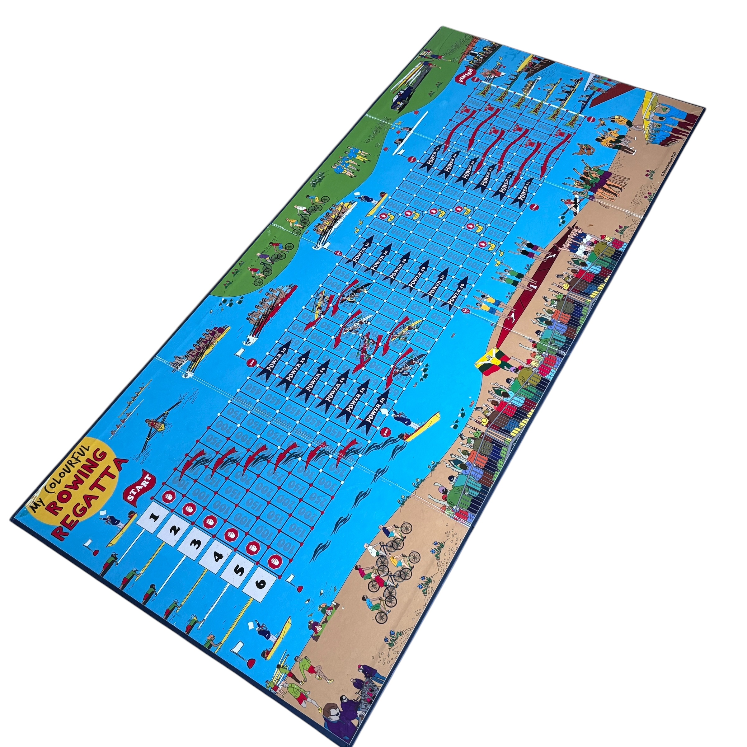 Stalo žaidimas My Colourful Rowing Regatta
