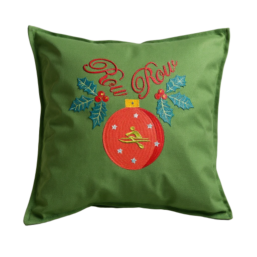 Kalėdinis pagalvės užvalkalas