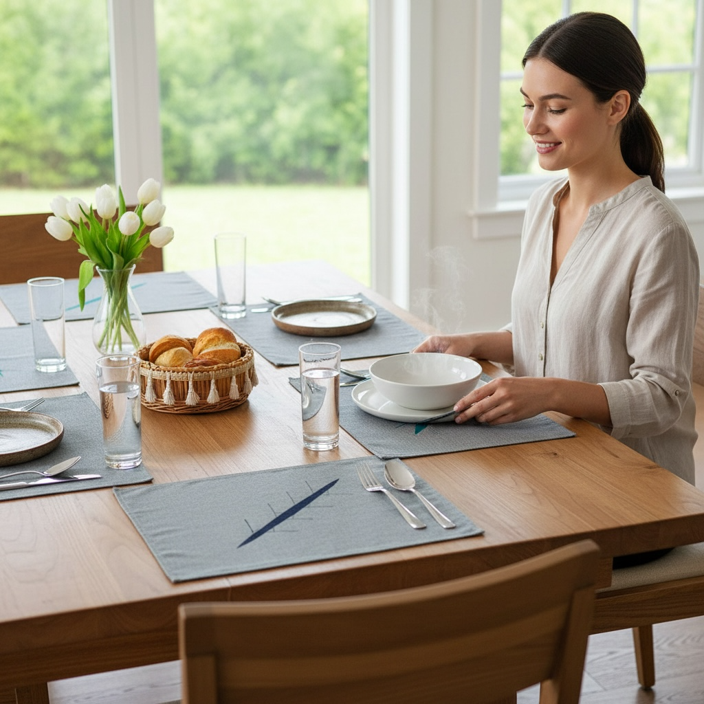 Stalo padėklų komplektas 8+