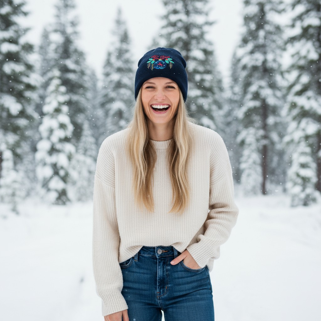 Žaisminga kalėdinė kepurė