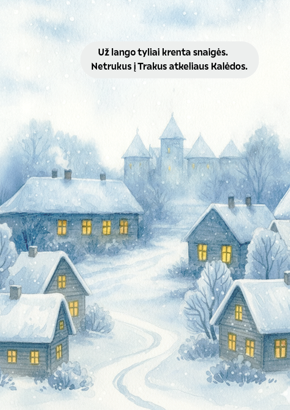 Trakų Kalėdų stebuklas. Aut. Rima Karalienė