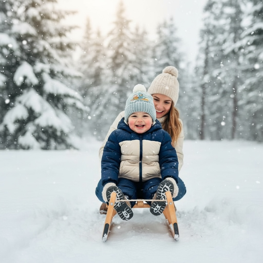 Vaikiška merino vilnos kepurė